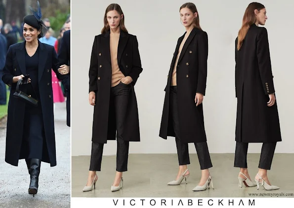 Meghan Markle wore Victoria Beckham Tailored Slim Coat