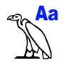 a in hieroglyphics
