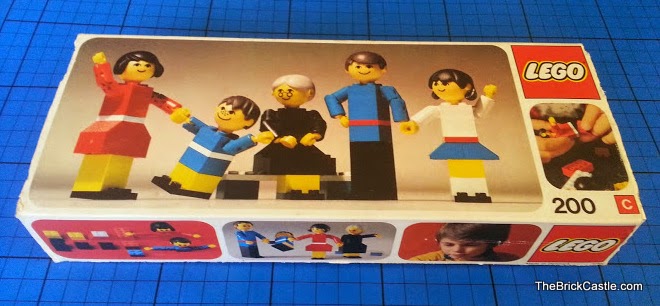 The Brick Castle: The Original 1974 Lego Figure Family set 200