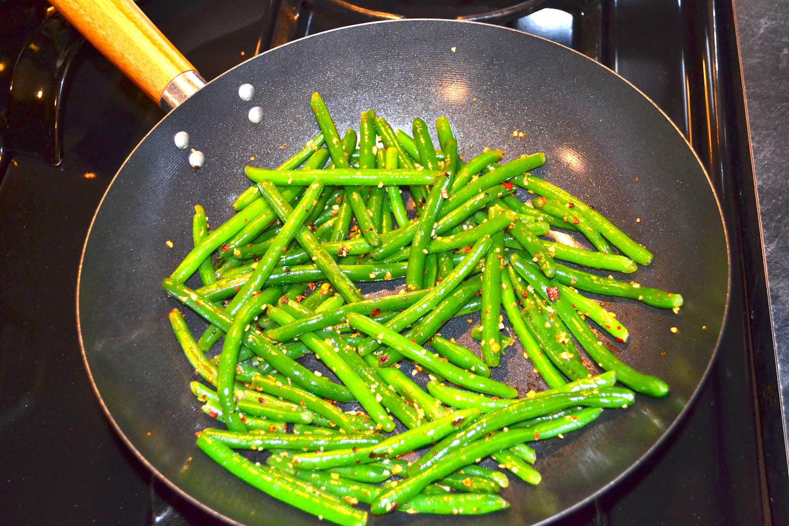It's Always Sunny in My Kitchen Wok AsianStyle Green Beans