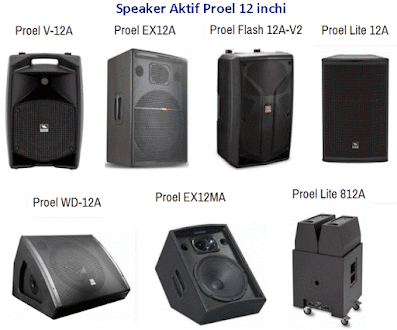 Harga Speaker Proel 12 inchi