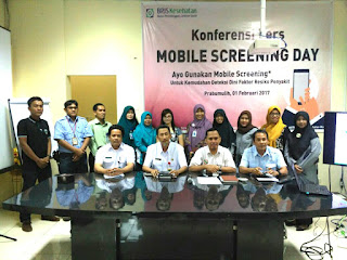 BPJS Kesehatan Kota Prabumulih lounching fitur Mobile Screening