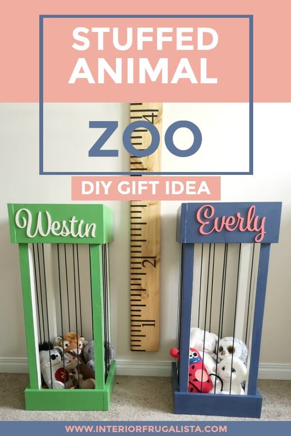build a stuffed animal zoo