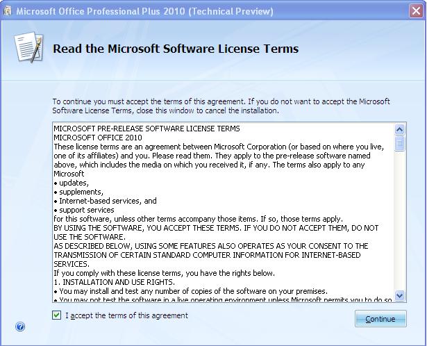 microsoft office clipart license agreement - photo #39