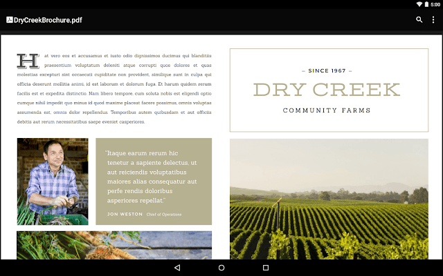 Cara Membuka File PDF di Google Chrome Android