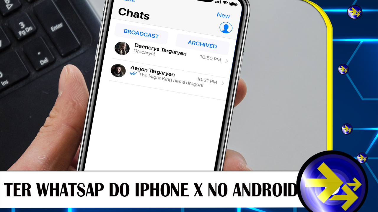 Baixar e instalar WhatsApp do Iphone X no Android