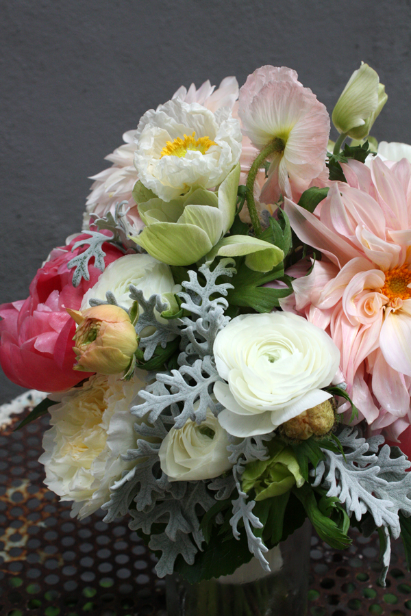 crosspollination garden roses and peonies at the wildflower center