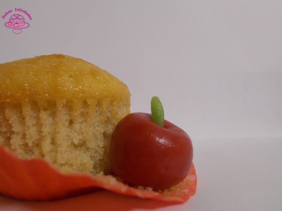 Magdalenas de manzana