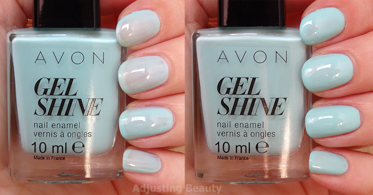 Review Avon Gel Shine Nail Enamels Whole Collection Adjusting Beauty