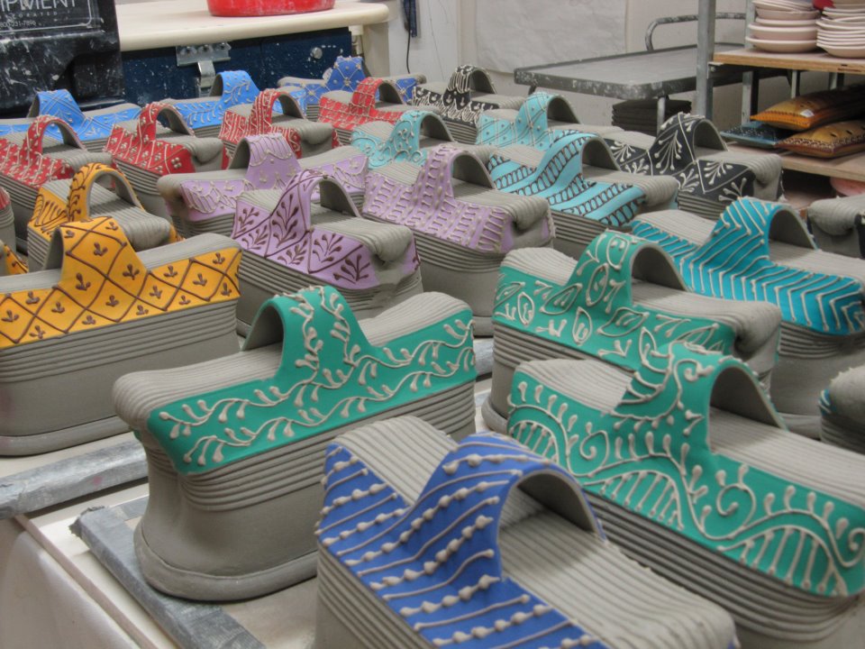 Creative with clay Pottery by Charan Sachar Decorative Butter Dishes