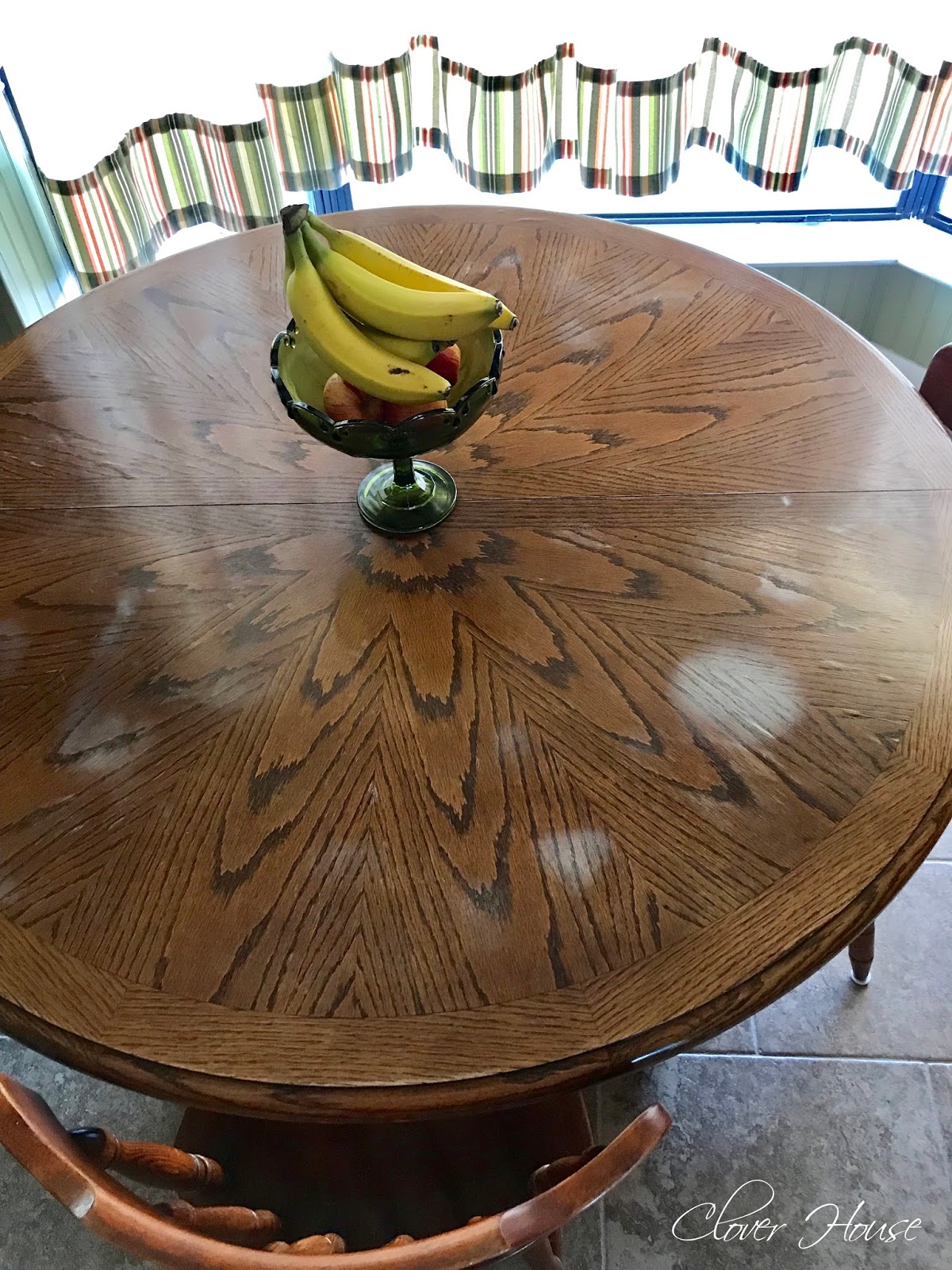 Clover House: Removing White Heat Marks From Your Table Top
