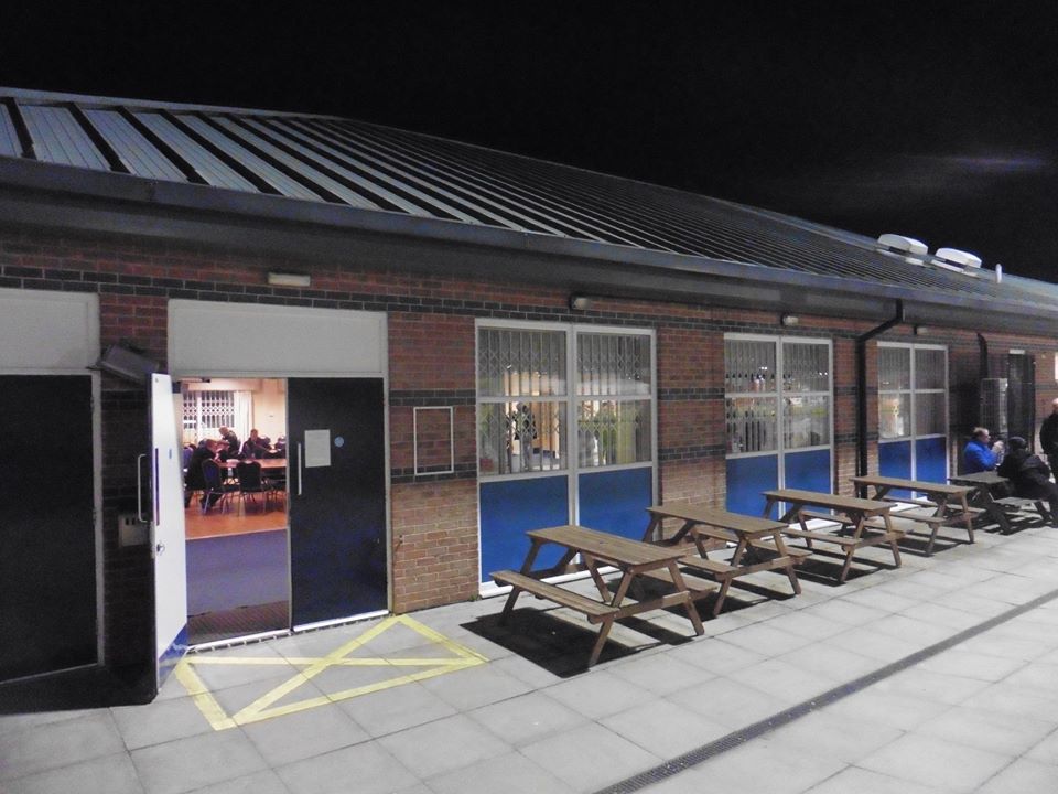 The Rainham End. Rowley Park St Neots Town