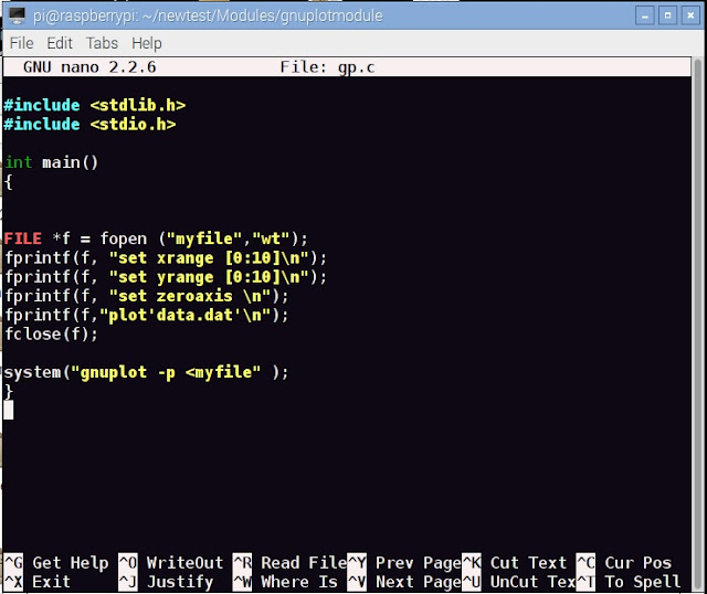 Raspberry Pi: Graph plotting in Raspberry Pi
