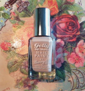 Barry M High Shine Gel Effect Nail Paint Lychee & Nail Art - Maybe Its ...