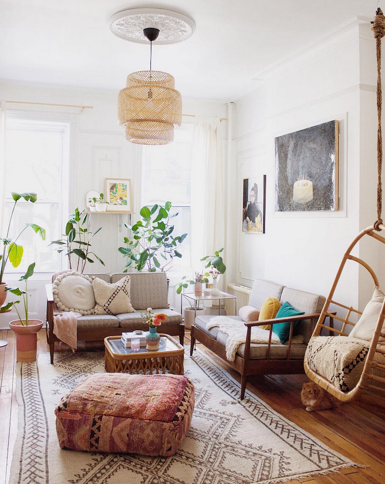 My Scandinavian Home Mid Century Meets Boho In A Brooklyn Home