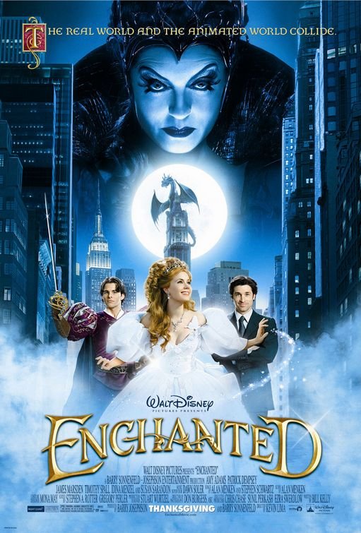 Watch Enchanted (2007) Movie Full Online Free Disney Cartoons Online