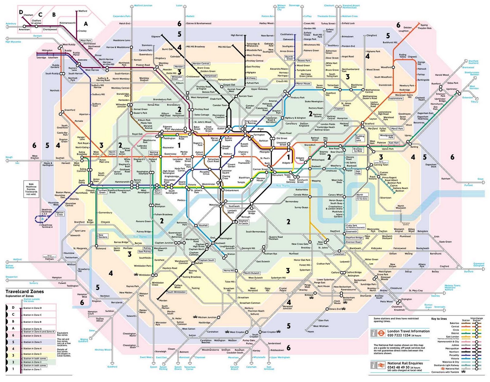 London Underground Map Pictures
