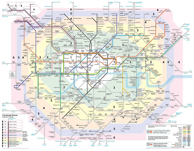 London Underground Metropolitan Map