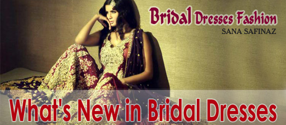 New Bridal Dress Fashion | What's New in Bridal Dresses | Sana Safinaz Bridal Collection