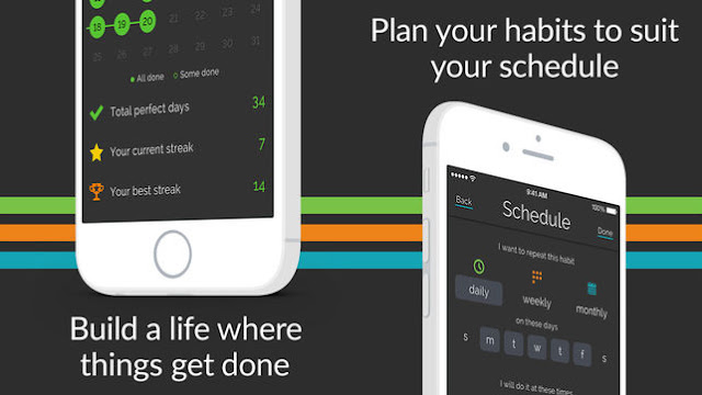 Productive Habit Tracking App for iPhone