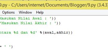 Menghitung Inputan Jumlah Angka Awal dan Akhir Menggunakan Perulangan ...