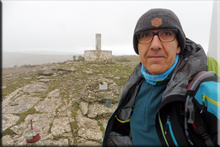 Oteros mendiaren gailurra 1.036 m. - 2019ko azaroaren 9an