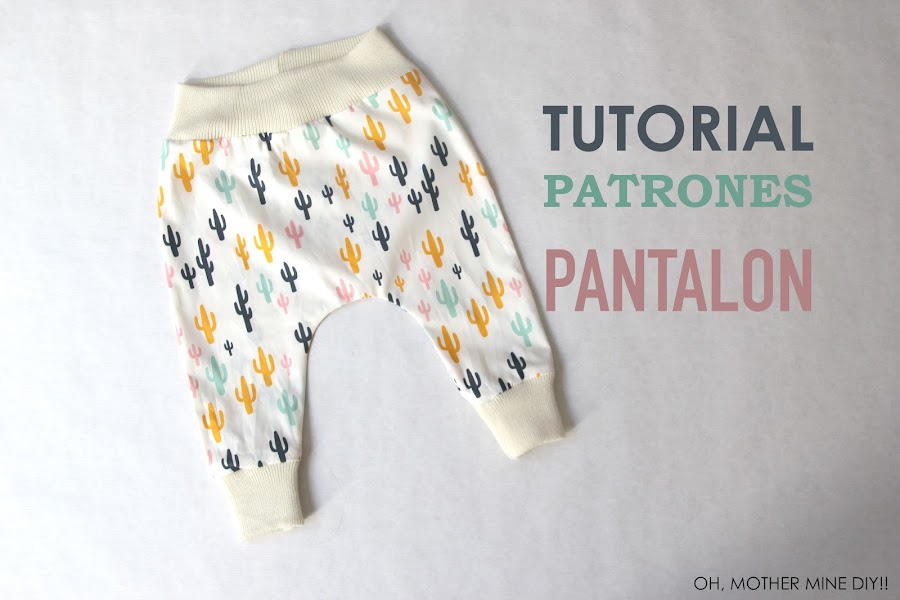 DIY patrones ropa de niños bebés legins pantalones