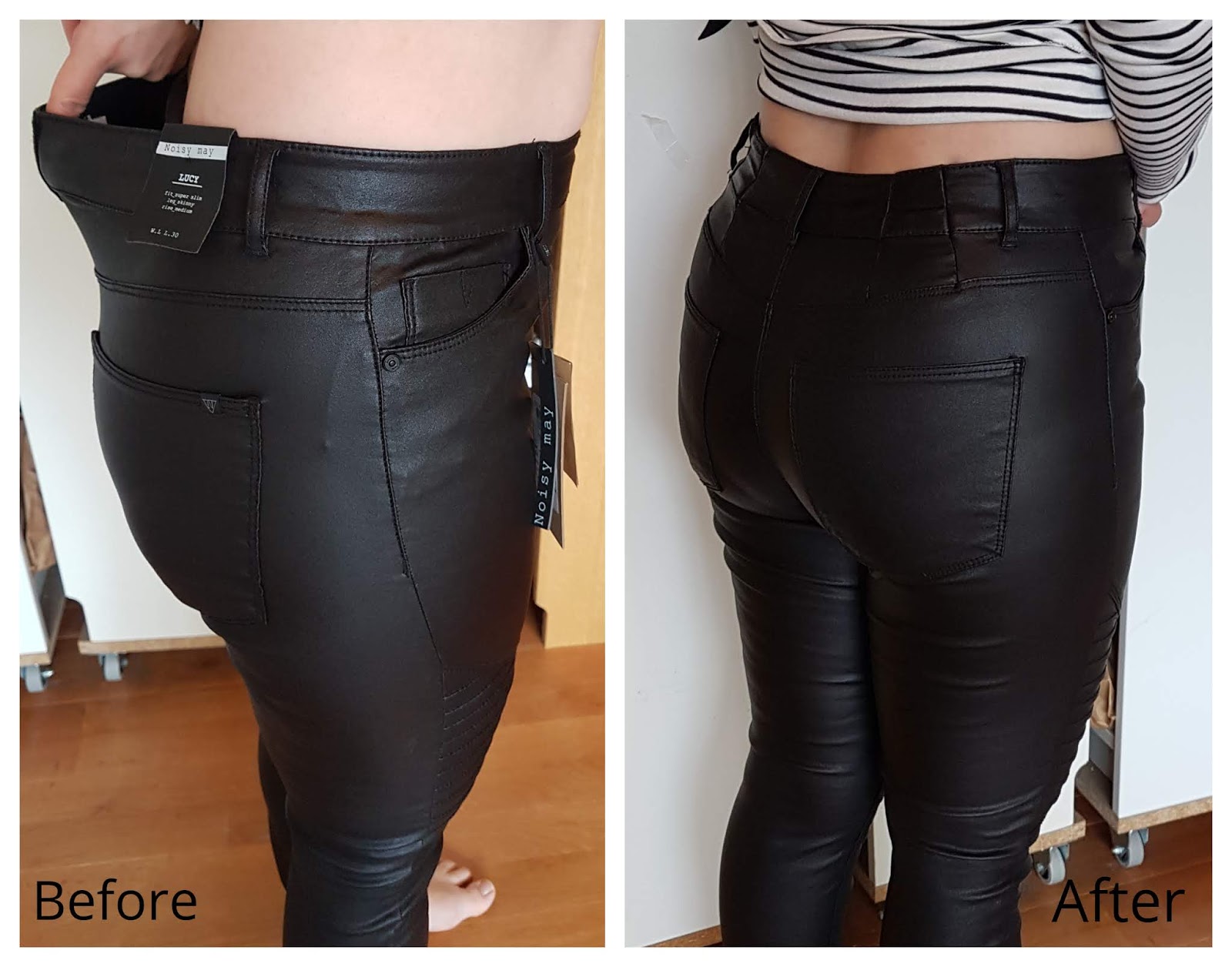 Refashion Coop Pants for wide hips and a narrow waist