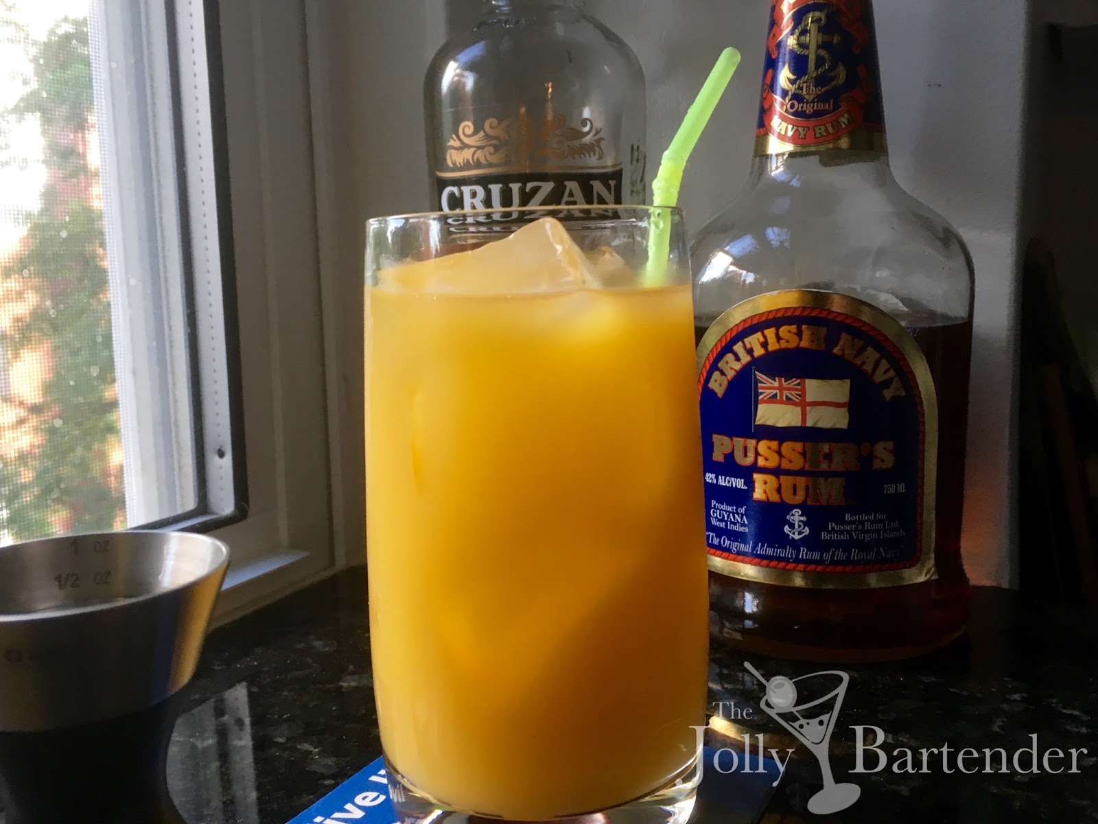 The Jolly Bartender (Dark) Rum Screwdriver
