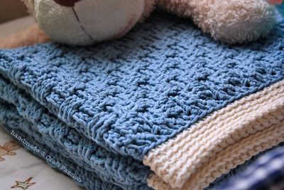 Crochet For Free: Basket Weave Baby Blanket