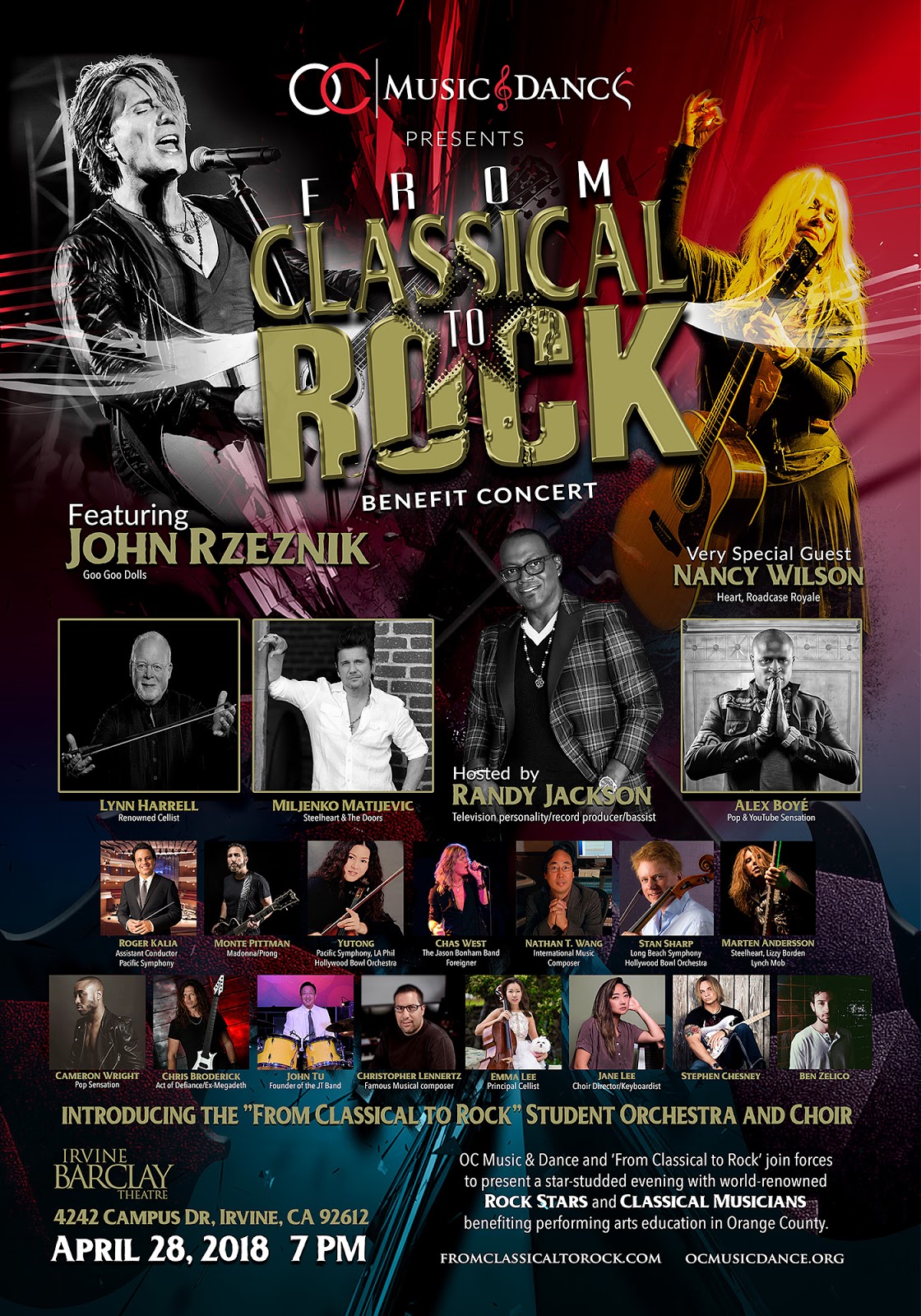 OC Music & Dance Classic to Rock Concert 1st of its Kind
