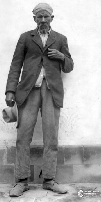 Soldado EUFRASIO VIDELA Guerrero de la Independencia (Reportaje Caras y Caretas Nº607-Mayo 1910)