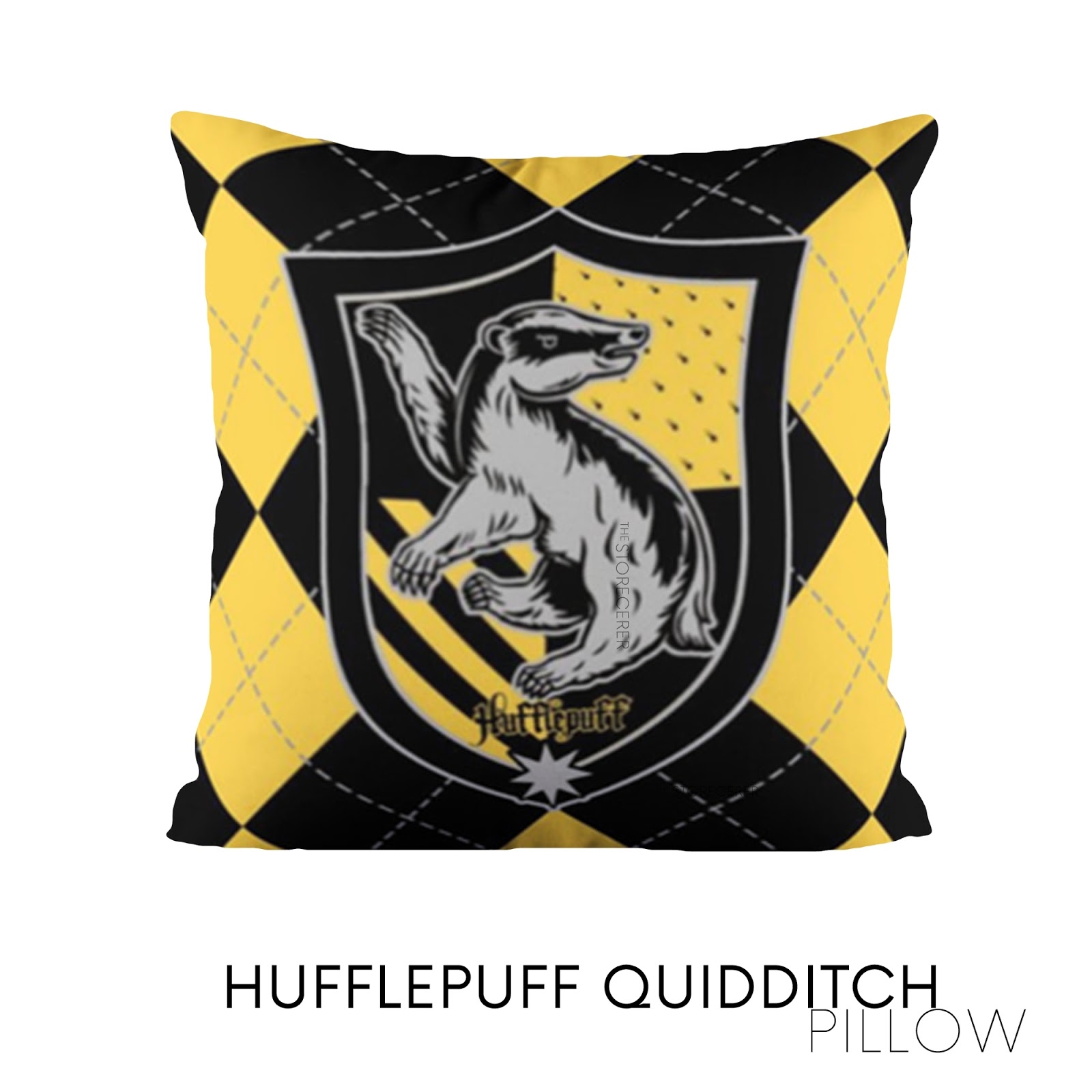 Bantal Huflepuff Quidditch