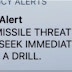 Pánico en Hawai por falsa alarma de ataque con misiles 