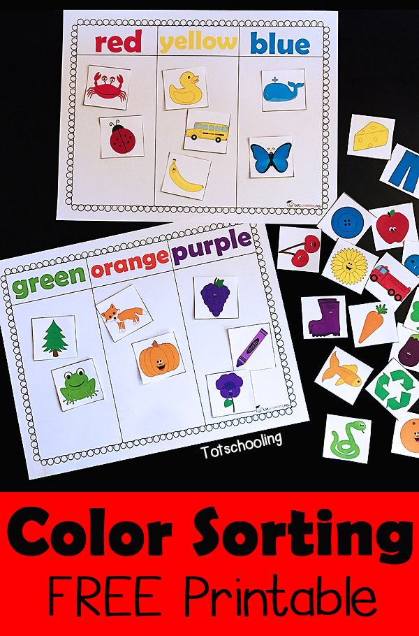 Free Printable Sorting Mats Free Printable Sorting Mats
