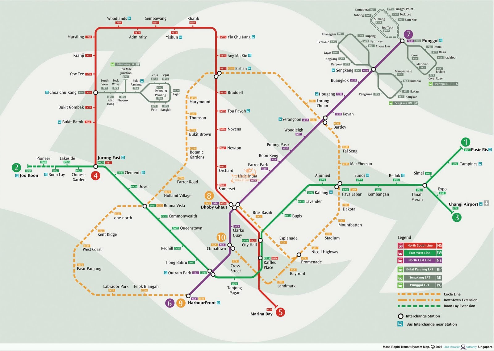 新加坡地铁线路图（2025+ / 运营版） - 知乎