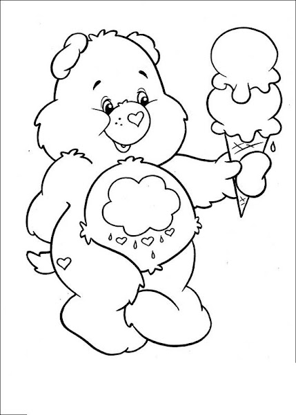 baby care bear coloring pages - photo #23