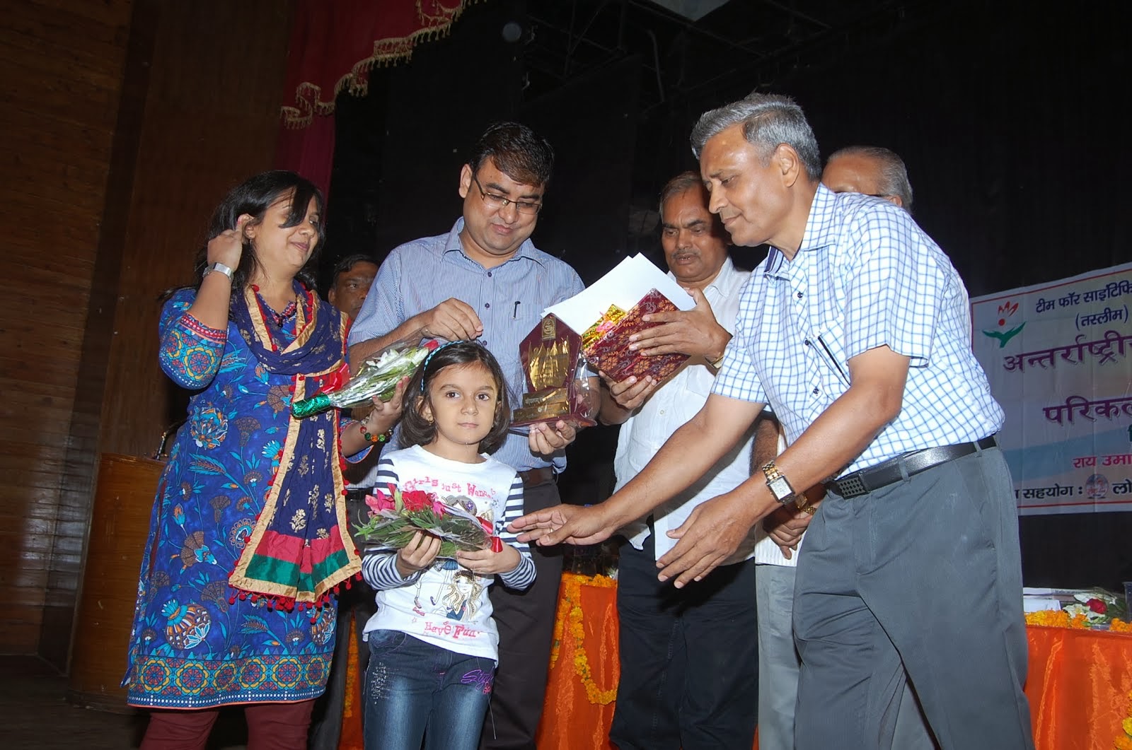 At Intnl. Bloggers Conference, Lucknow (2012)