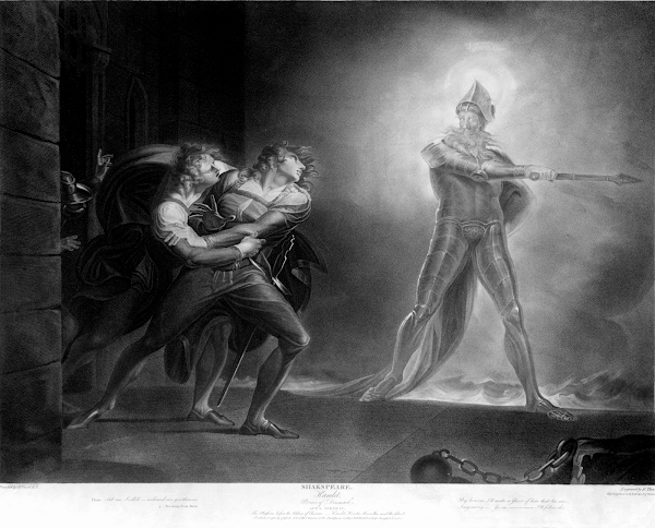 哈姆雷特遇見鬼魂 哈姆雷特遇見鬼魂