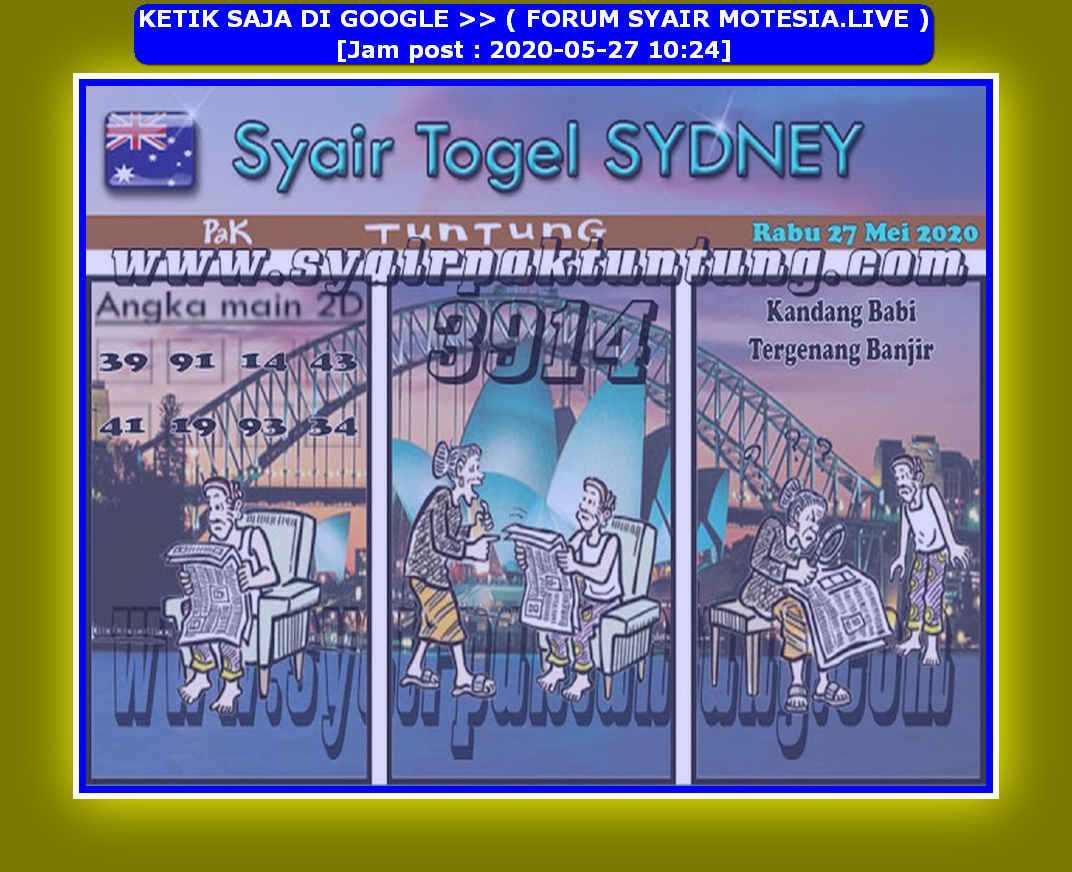 Royal syair sydney