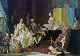 Portrait of the Family of Philip of Parma by Giuseppe Baldrighi, 1755