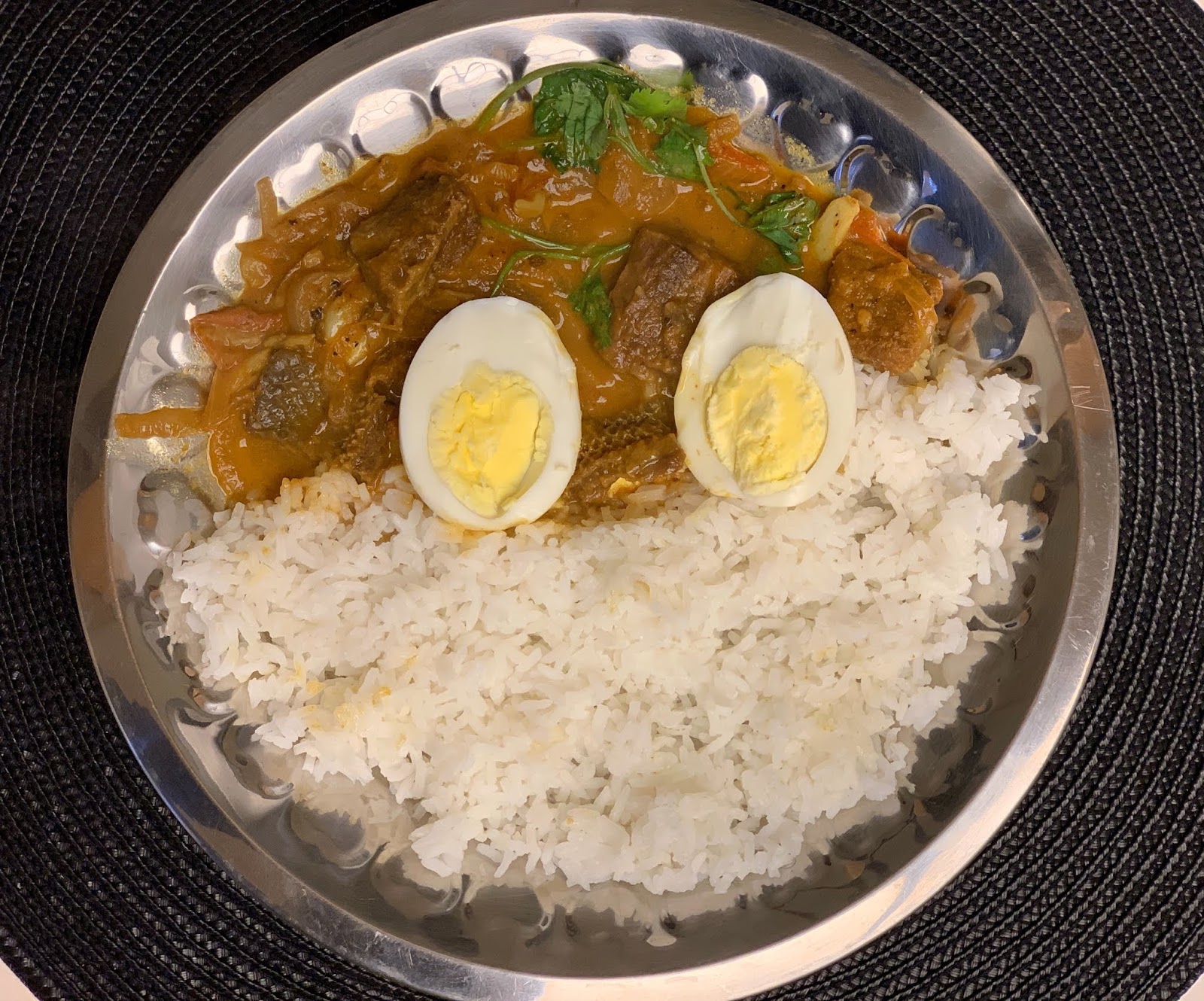 Karavad curry aka dried fish curry