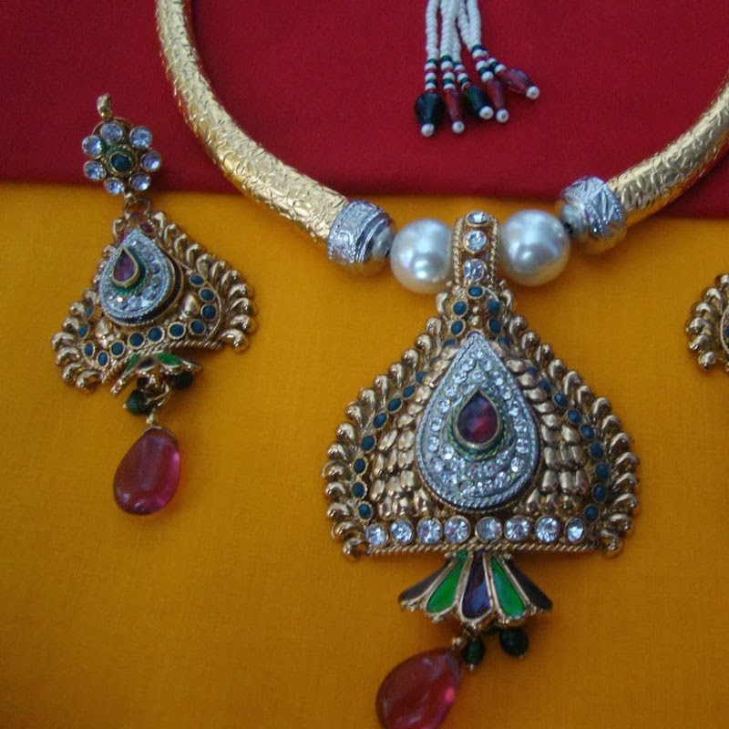 BEAUTY AND FASHION RAJASTHANI JEWELLERY SETS