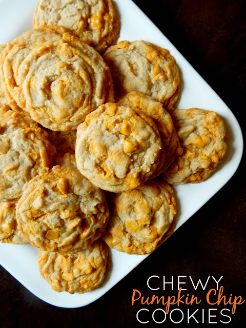 chewy pumpkin chip cookies (sweetandsavoryfood.com)