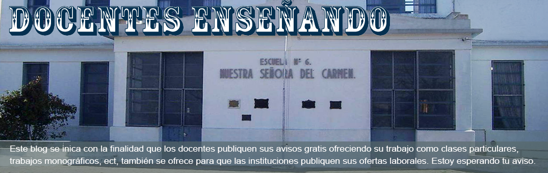 Docentes Enseñando.