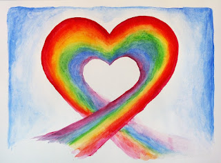 Fondos de pantalla de corazones de colores para descargar gratis