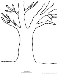 tree clip bare autumn clipart amazing