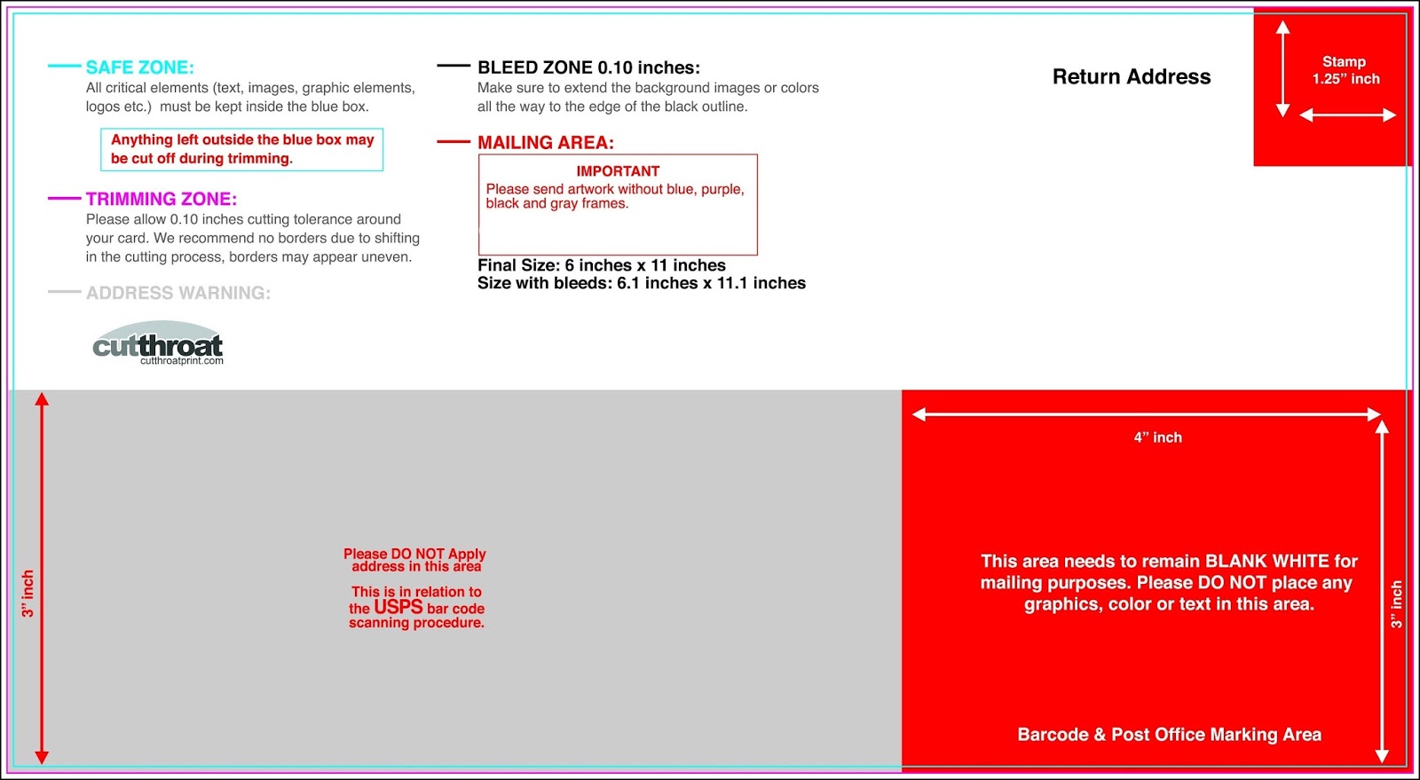 postcard mailing template