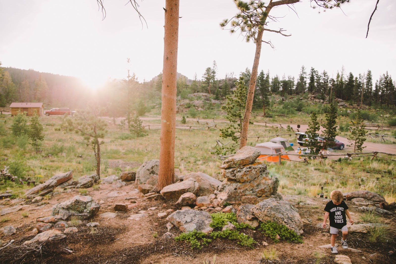 Camping 202 Red Feather Lakes andrea lebeau