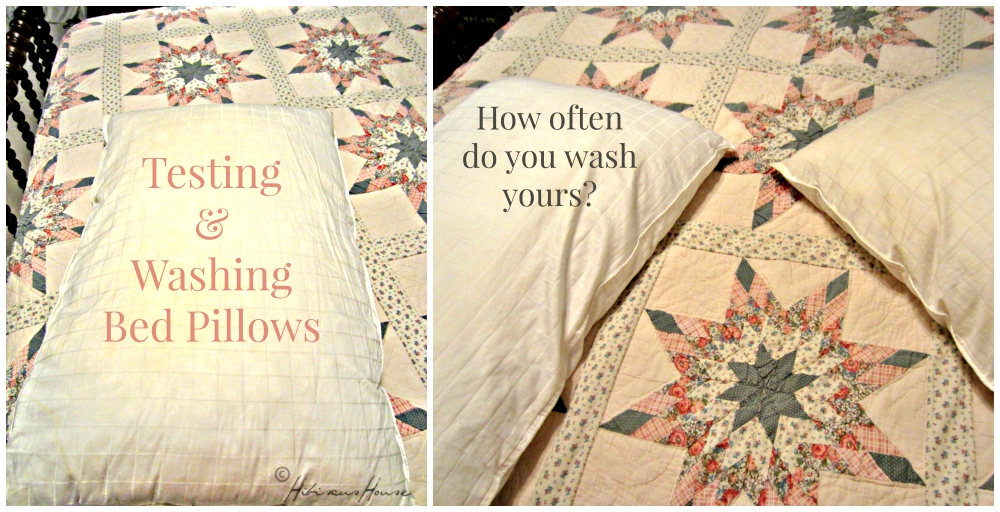 Hibiscus House Testing & Washing Bed Pillows